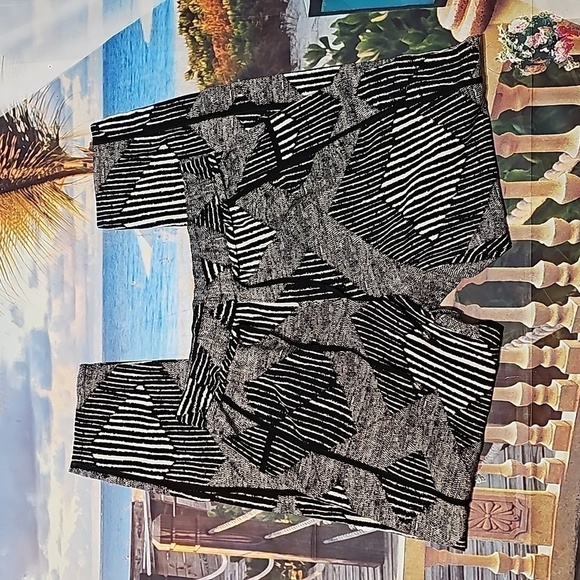 HeiHei Unique Abstract Anthropologie‎ Pants Size Small - Picture 7 of 7